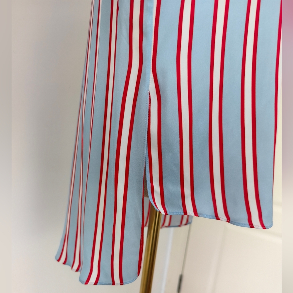 Alice+olivia DIMITRA OVERSIZED BUTTON DOWN - Picture 13 of 15